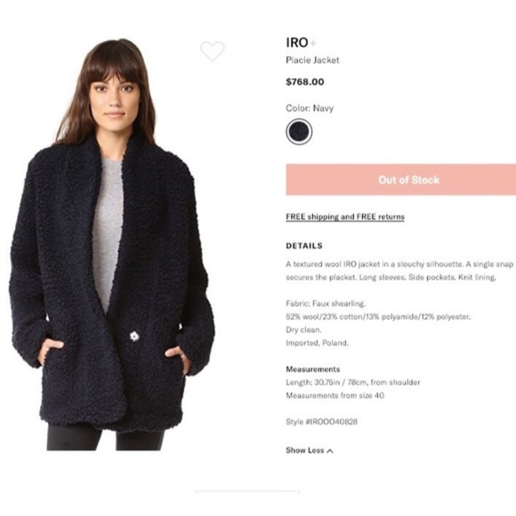 IRO Piacie Jacket - Picture 5 of 5